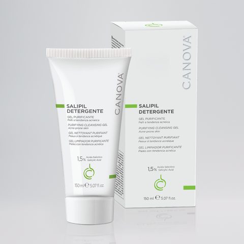  Gel rửa mặt cho da dầu mụn Canova Salipil Gel Nettoyant 150ml 