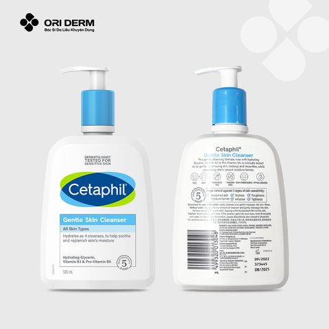  Sữa rửa mặt cho da nhạy cảm Cetaphil Gentle Skin Cleanser 