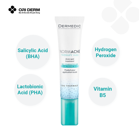  Gel chấm mụn viêm và mờ thâm DERMEDIC Acne Spot 15ml 