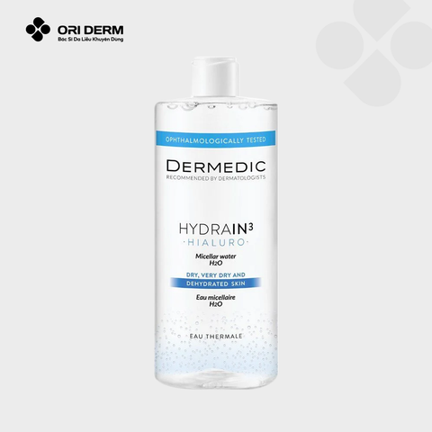  Nước tẩy trang DERMEDIC HYDRAIN3 HIALURO Micellar Water 