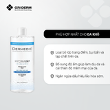  Nước tẩy trang DERMEDIC HYDRAIN3 HIALURO Micellar Water 