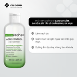  Gel Rửa Mặt Giảm Mụn Dottor Primo Acne Control Cleanser 100ml 