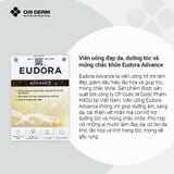  Viên uống đẹp da, dưỡng tóc và móng chắc khỏe Eudora Advance 