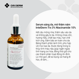  Serum sáng da, mờ thâm nám IntelDerm Tranexamic 3% Niacinamide 10% 
