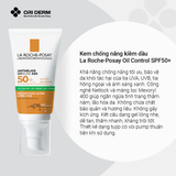  Kem chống nắng kiềm dầu Laroche Posay Oil Control SPF50+ 