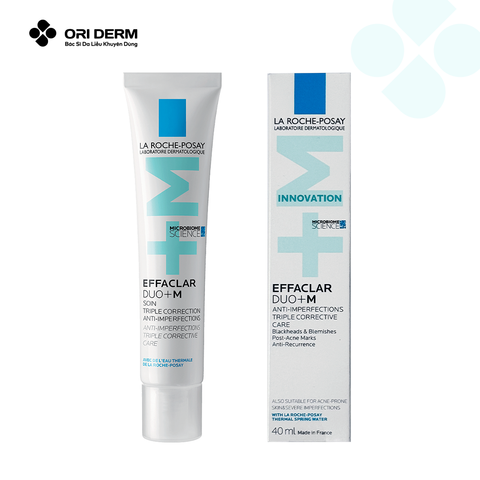  Kem chấm mụn Laroche-Posay Effaclar Duo+ M 40ml 