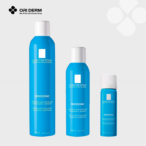  Xịt khoáng cho da dầu mụn Laroche Posay Serozinc 