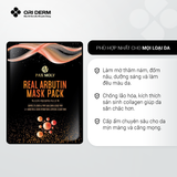  Mặt nạ dưỡng ẩm, làm sáng và đều màu da PAXMOLY Arbutin Mask 