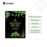  Mặt nạ dưỡng ẩm, dịu da và giảm sưng viêm PAXMOLY Green Tea Mask 