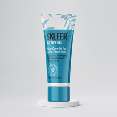 Gel giảm mụn mờ thâm tái tạo da Skleer Active Gel 30ml