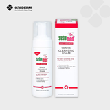  Sữa rửa mặt cho da siêu nhạy cảm Sebamed Anti-Redness Gentle Cleansing Foam 