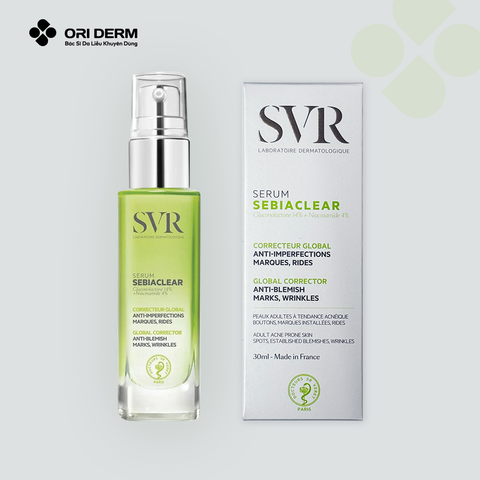  Serum giảm mụn mờ thâm SVR Serum Sebiaclear 30ml 