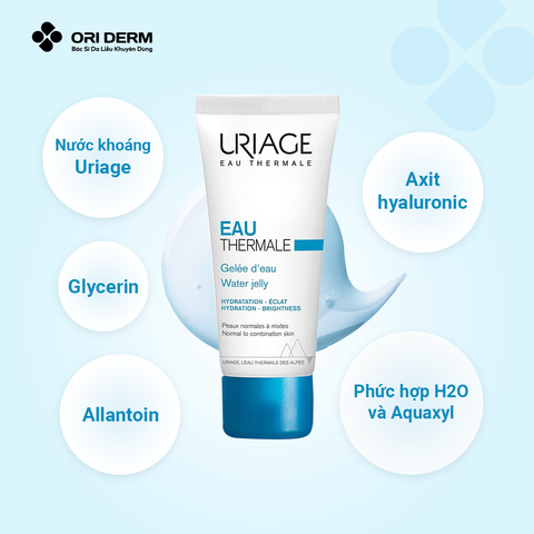  Gel dưỡng ẩm chuyên sâu Uriage Water JELLY 40ml 