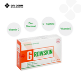  Viên uống đẹp da mờ thâm Growskin hộp 30 viên 