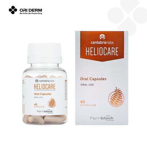  Viên uống chống nắng Heliocare hộp 60 viên 