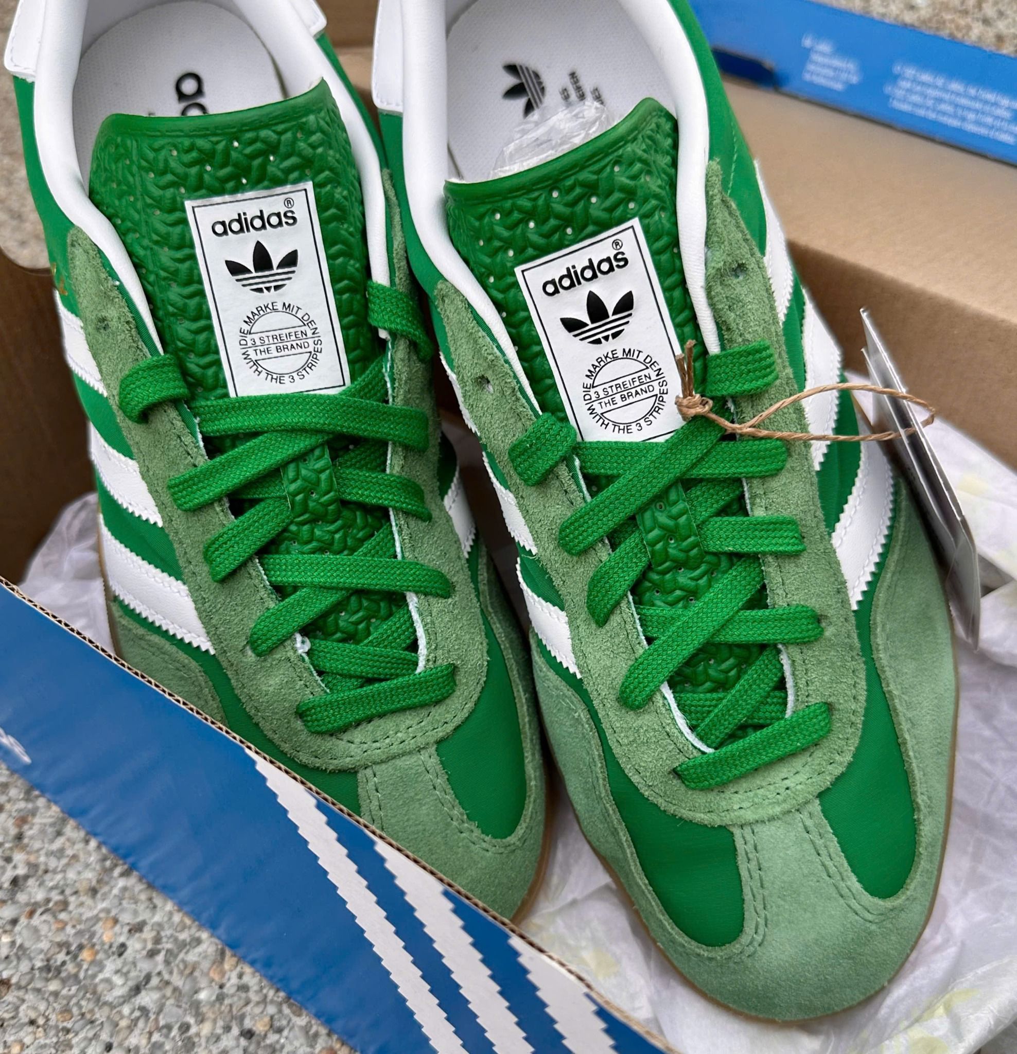 GIÀY SNEAKER ADIDAS GAZELLE INDOOR GREEN IE6605