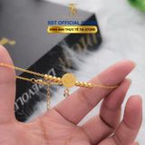  Lắc chân mặt cười phối bi Titan không xỉn màu SST Official Store LC88 