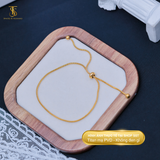  Lắc tay Unisex Titan SST Official Dây rút dây mì thanh lịch sang trọng Không Đen Gỉ  LT71 