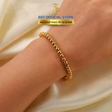  Lắc tay Bi tròn Chất liệu Titan cao cấp Không đen gỉ LT234 