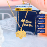  Dây chuyền Titan SST Official Mặt chiếc lá phong thanh lịch VC231 