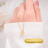  Dây chuyền Titan SST Mặt Thánh Giá nhỏ Không Đen Gỉ VC518 