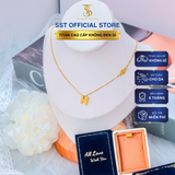  Dây chuyền Titan SST Official Store Mặt chữ H thanh lịch Không Đen Gỉ VC181 