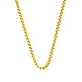  Dây chuyền Titan SST Bảng dây công cao cấp khóa tròn Không Đen Gỉ VC263 