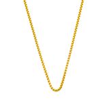  Dây Chuyền Công Titan SST 3mm - Móc Tròn sang trọng Không Đen Gỉ VC414 