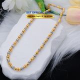  Dây chuyền bi phối 2 màu độc đáo – Titan không đen gỉ – SST Official Store | VC544 
