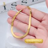  Lắc tay nữ Titan SST Official Store Kiểu dây mì thanh lịch Không Đen Gỉ LT19 