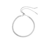  Lắc tay Dây rút trắng Titan cao cấp Không đen gỉ LT59 