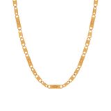  SST Official Dây Chuyền Nữ Bản Dẹt Khóa Tròn Titan Không Gỉ Bền Màu Thanh Lịch VC537 