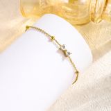  Lắc tay Nơ bi Chất liệu Titan cao cấp Không đen gỉ LT243 