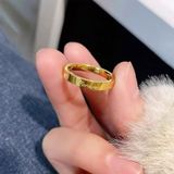  Nhẫn Cặp Titan SST Đính đá khắc chữ Forever Love ý nghĩa Không Đen Gỉ N196 