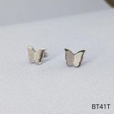  Bông tai Titan SSTOfficial Hồ Điệp Kim Sa Không Đen Gỉ BT41 