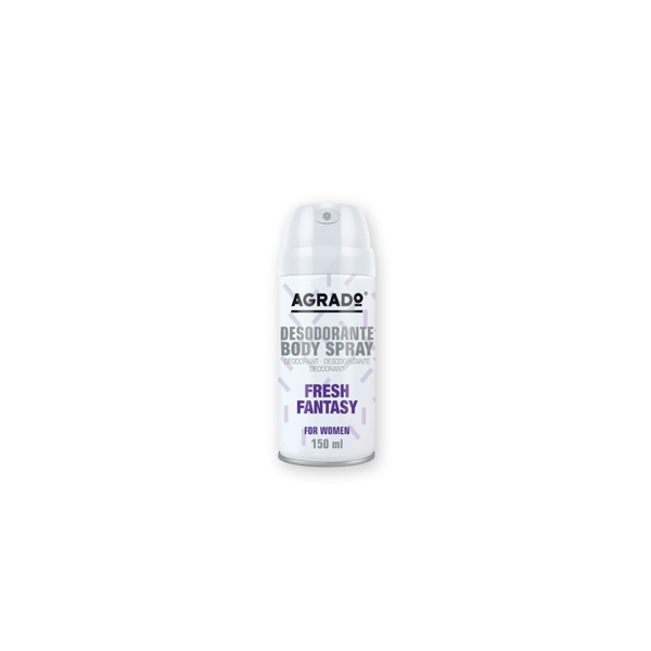 Xịt khử mùi body Agrado hương nước hoa Fresh Fantasy 150ml