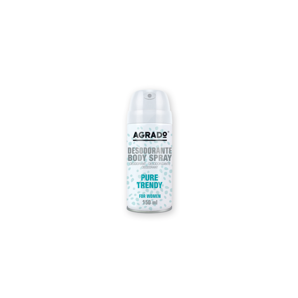 Xịt khử mùi body Agrado hương nước hoa Pure Trendy 150ml
