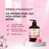 Xà phòng rửa tay Green Pharmacy Hoa hồng và Bông 460ml