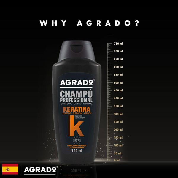 Dầu gội Keratin Agrado 750ml