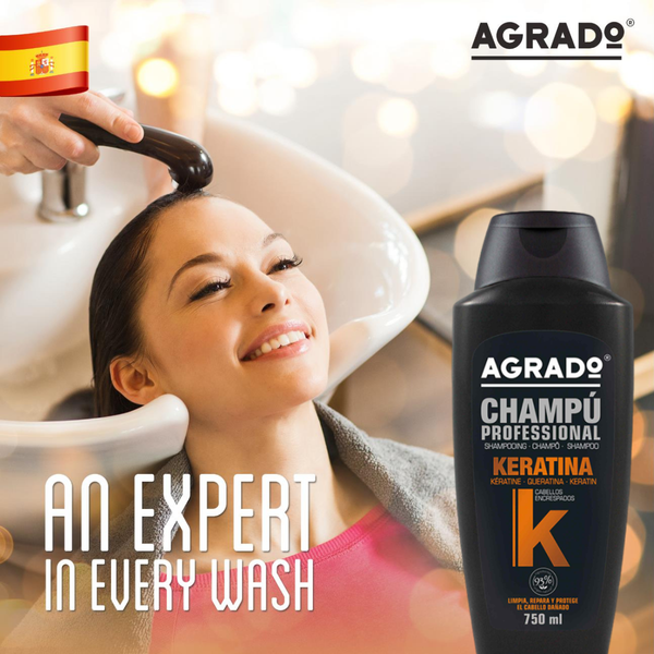 Dầu gội Keratin Agrado 750ml