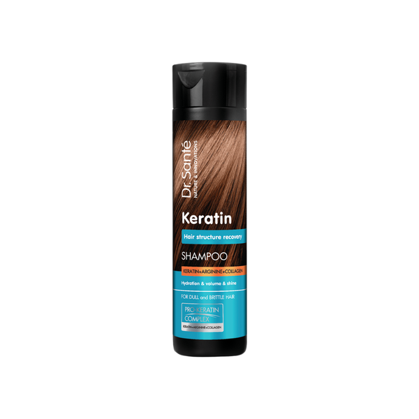 Dầu gội Keratin phục hồi cấu trúc tóc hư tổn 250ml