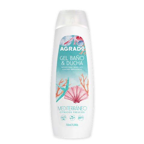 Gel tắm Agrado Mediterranean 750ml
