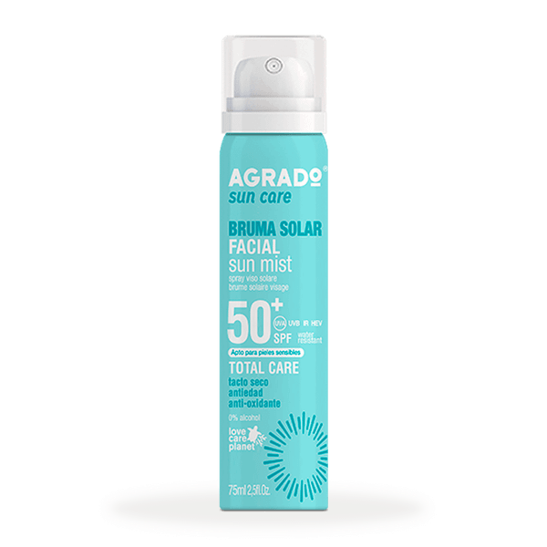 Xịt chống nắng Agrado dành cho da mặt SPF50+ 75ml