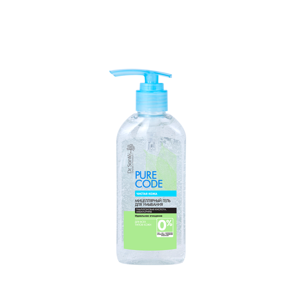 Gel khoáng rửa mặt micellar Dr.Sante Pure Code dành cho mọi loại da 200ml