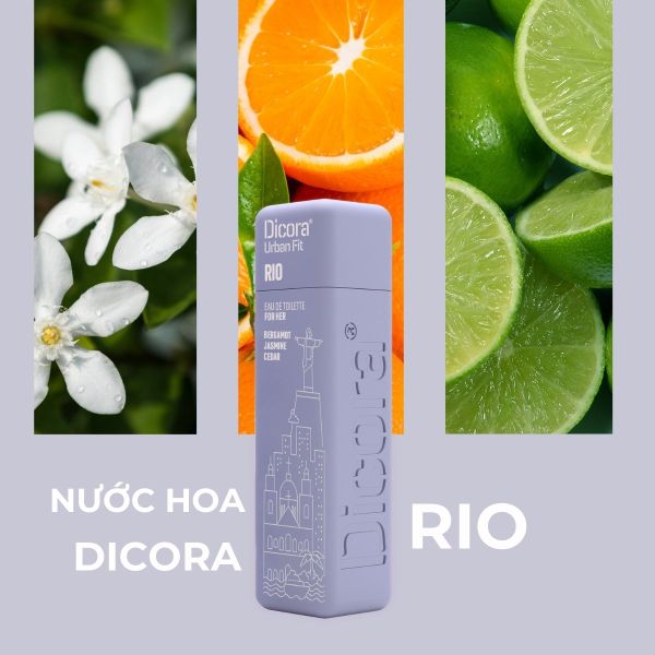 Nước hoa Dicora Urban Fit Rio 100ml