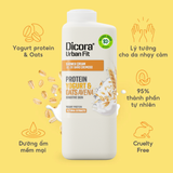 Sữa tắm Dicora Urban Fit Protein Yogurt và chiết xuất Yến mạch 400ml