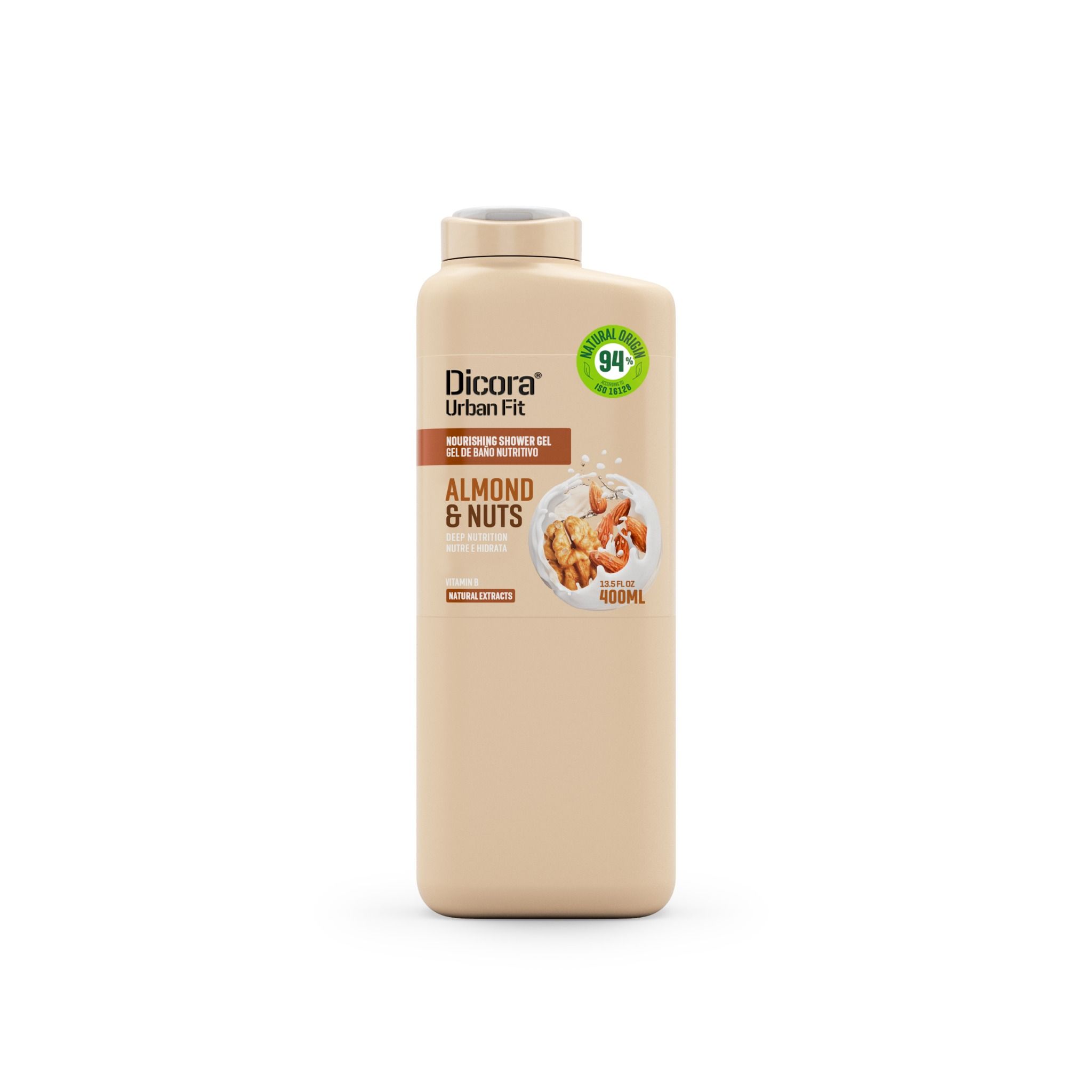 Dicora Urban Fit Duschgel Vitamin A Milch & Melone – 400 Ml, Für Hautpflege Mit Natürlichem Extrakt