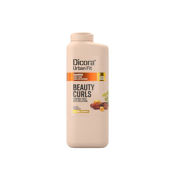 Dầu gội dành cho tóc xoăn Dicora Urban Fit chiết xuất tinh dầu Jojoba 400ml - BioTopcare Official