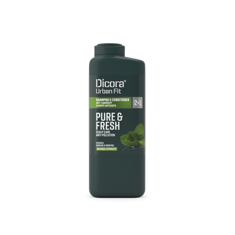 Dầu gội nam ngăn ngừa gàu Dicora Urban Fit Anti-dandruff kết hợp xả 2in1 400ml