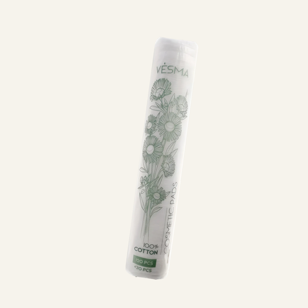 Bông tẩy trang Vesma 100% cotton 150 miếng